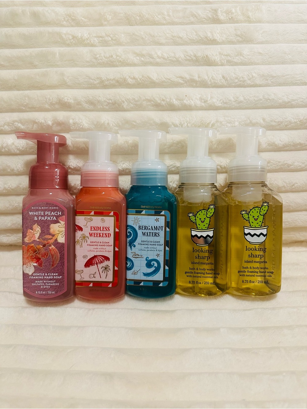 Bath & Body Works Foaming Soap Bundle